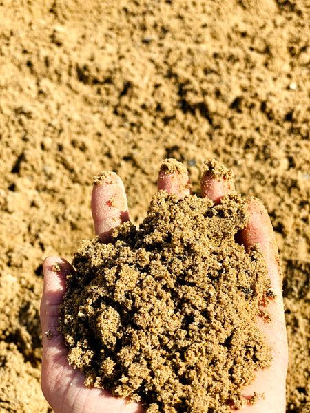 harpet fyldsand